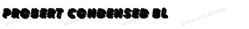 Probert Condensed Bl字体转换